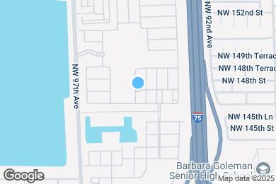 Map image of the property - 9275 W 34th Ct