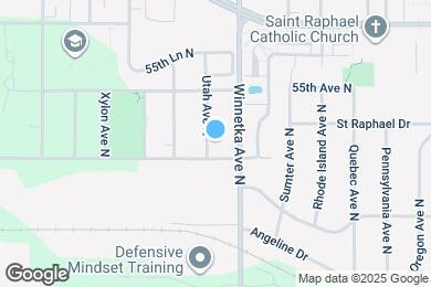 Map image of the property - 5406 Utah Ave N