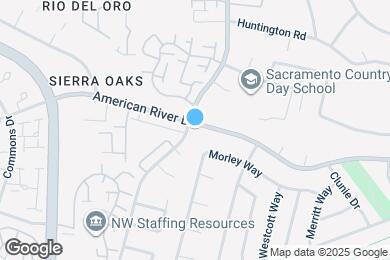 Map image of the property - 2582 American River Dr