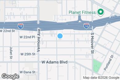 Map image of the property - 1377 W 23rd St