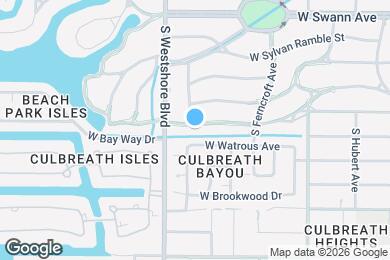 Map image of the property - 4526 W Beachway Dr
