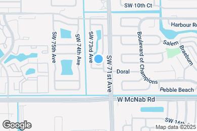 Map image of the property - 7191 SW 14th St