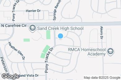 Map image of the property - 7171 Saddle Up Dr
