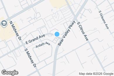 Map image of the property - 2121 E Grand Ave