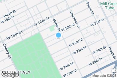Map image of the property - 314 W 21st St