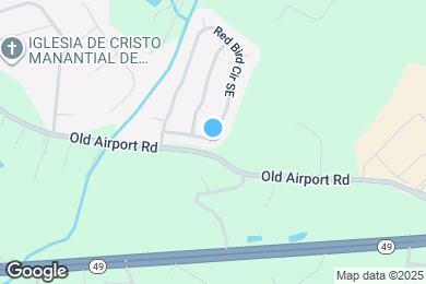 Map image of the property - 1777 Red Bird Cir SE