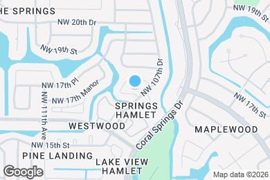 Map image of the property - 10731 NW 17th St