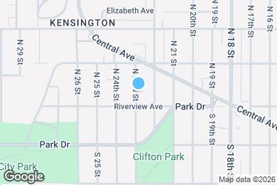 Map image of the property - 215 N 23rd St