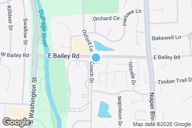 Map image of the property - 404 E Bailey Rd