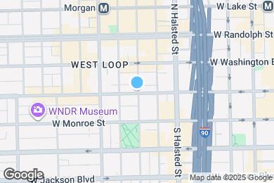 Map image of the property - 848 W Madison St