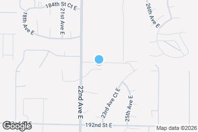 Map image of the property - 2301 189th St E