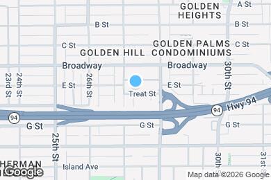 Map image of the property - 2732 Treat St