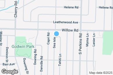 Map image of the property - 1716 Sea Isle Rd