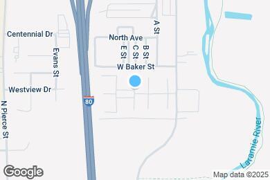 Map image of the property - 954 N McCue St