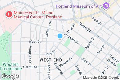 Map image of the property - Thomas Edwards House