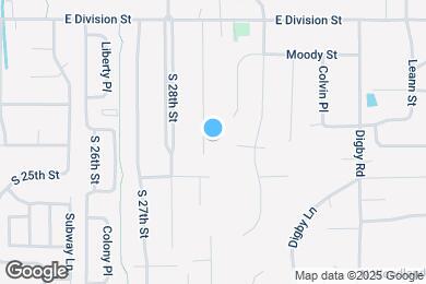 Map image of the property - 424 S 29th Pl