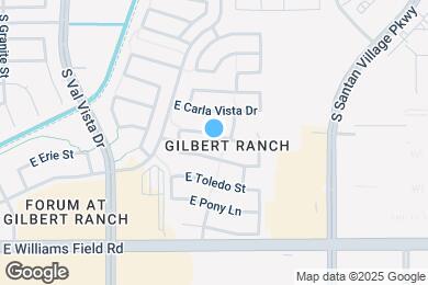 Map image of the property - 1785 E Tyson St