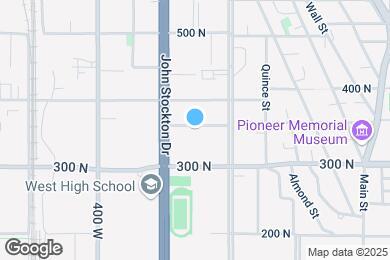 Map image of the property - 245 W Ardmore Pl
