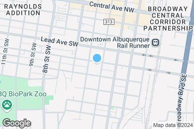 Map image of the property - Zocalo Lofts