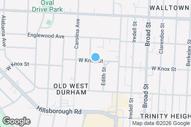 Map image of the property - 2107 W Knox St