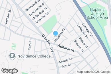 Map image of the property - 20 Hawkins St