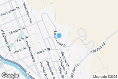 Map image of the property - 2384 Linda Vista Dr