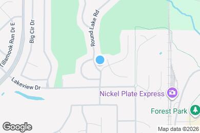 Map image of the property - 18690 Round Lake Rd