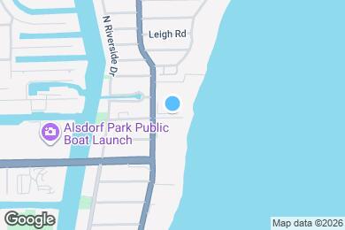 Map image of the property - 1610 N Ocean Blvd