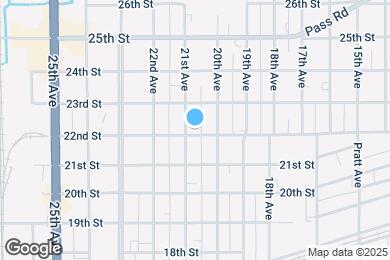 Map image of the property - 2022 22nd St