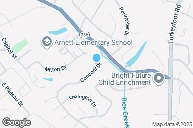 Map image of the property - 3514 Concord Dr