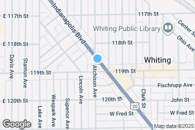Map image of the property - 1862 Indianapolis Blvd
