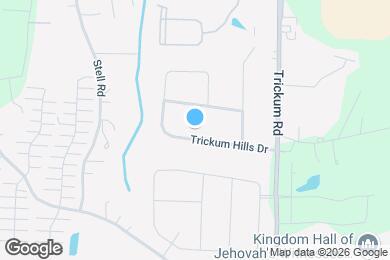 Map image of the property - 116 Trickum Hills Dr