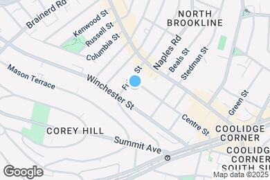 Map image of the property - 130 Centre St