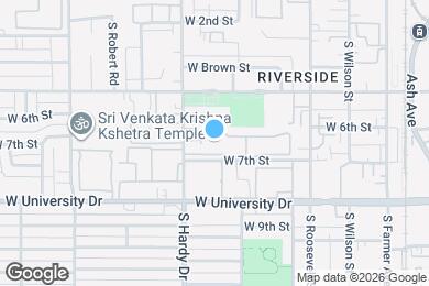 Map image of the property - Westmount at Downtown Tempe Apartments