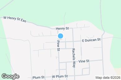 Map image of the property - 146 W Duncan St