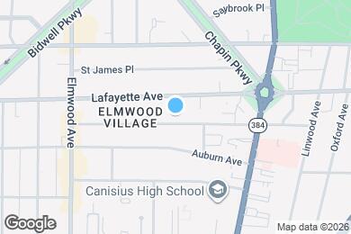 Map image of the property - 103 Lancaster Ave