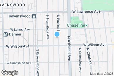 Map image of the property - 4624 N Paulina St