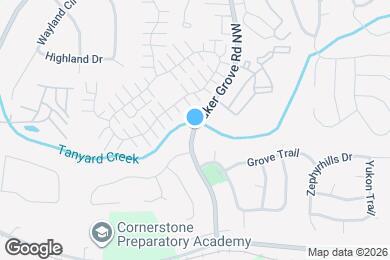Map image of the property - 4538 Baker Grove Rd NW