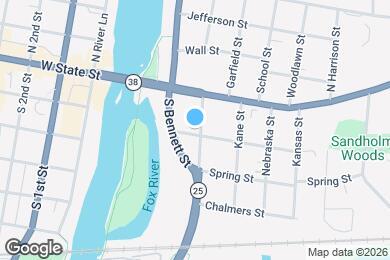 Map image of the property - 38 Crissey Ave