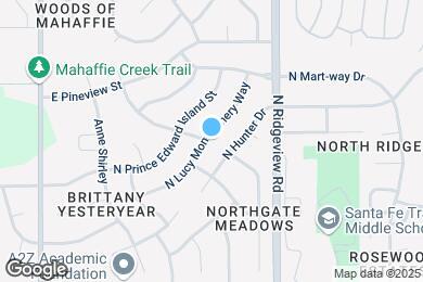 Map image of the property - 1426 N Lucy Montgomery Way
