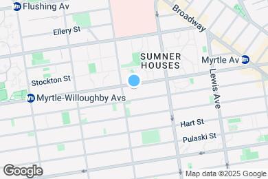 Map image of the property - 968 Myrtle Ave