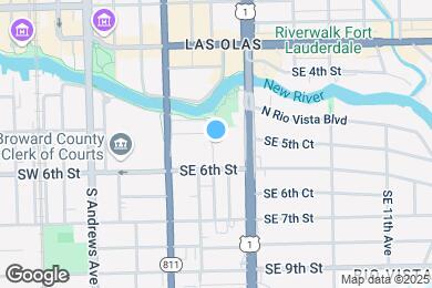 Map image of the property - 520 SE 5th Ave