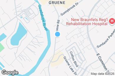 Map image of the property - 1122 Gruene Rd