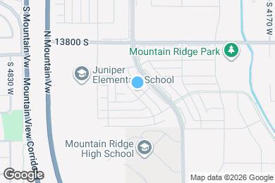 Map image of the property - 13933 S Wide Rdg Wy