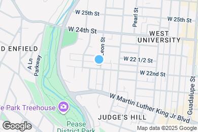 Map image of the property - 1100 W 22nd St