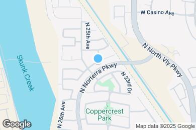Map image of the property - 2447 W Via Dona Rd