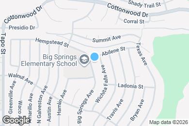 Map image of the property - 3448 Big Springs Ave
