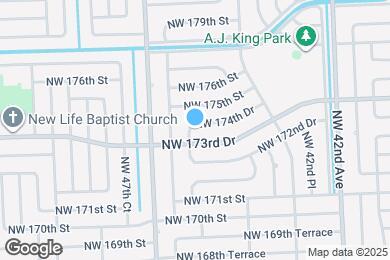 Map image of the property - 17331 NW 45th Ct