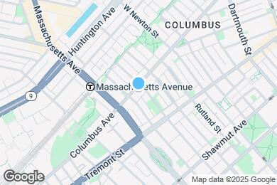 Map image of the property - 548 Columbus Ave