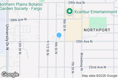 Map image of the property - 2501 9th St N